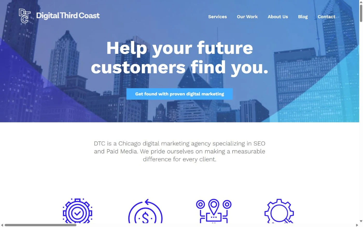 Digital Third Coast homepage